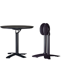 Flip top folding bar table.jpg