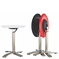 Flip top folding bar table.jpg
