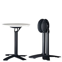 Flip top folding bar table.jpg
