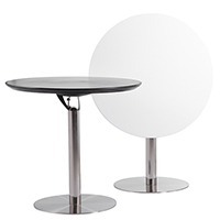 Flip top folding bar table.jpg