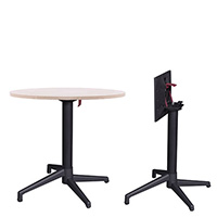 Flip top folding bar table.jpg