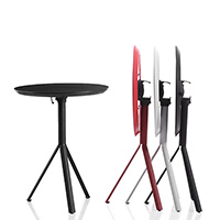 Flip top folding bar table.jpg